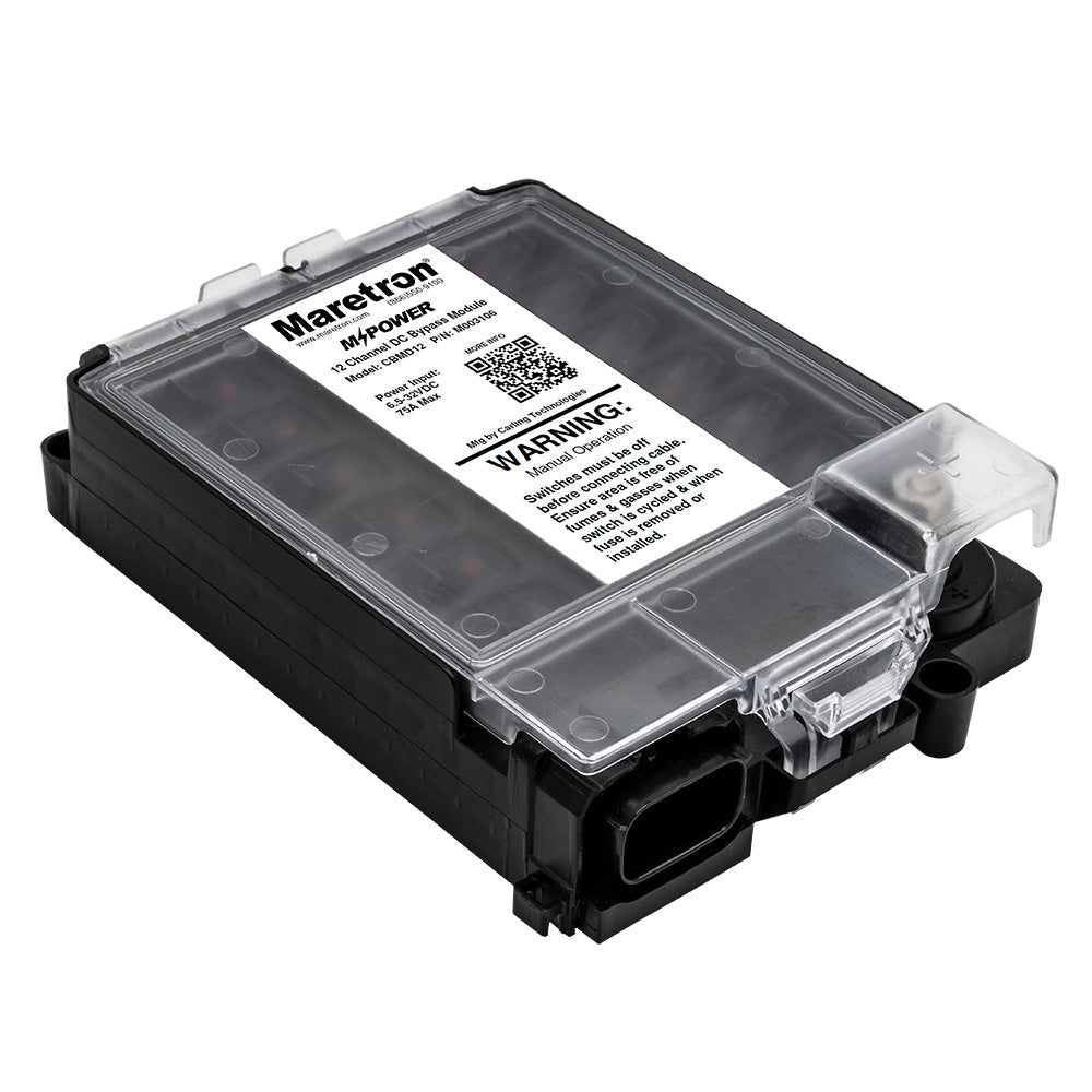 Maretron 12 Circuit Bypass Module NMEA 2K w/o Fuse Pack  Jumper Wire [CBMD12]