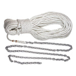Load image into Gallery viewer, Lewmar Anchor Rode 5&#39; of 1/4&quot; G4 Chain  100&#39; of 1/2&quot; Rope w/Shackle [69000331]

