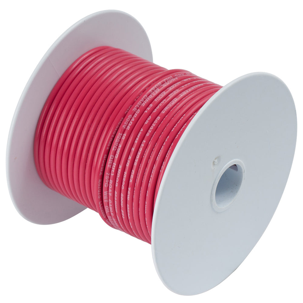 Ancor Red 12 AWG Tinned Copper Wire - 400' [106840]