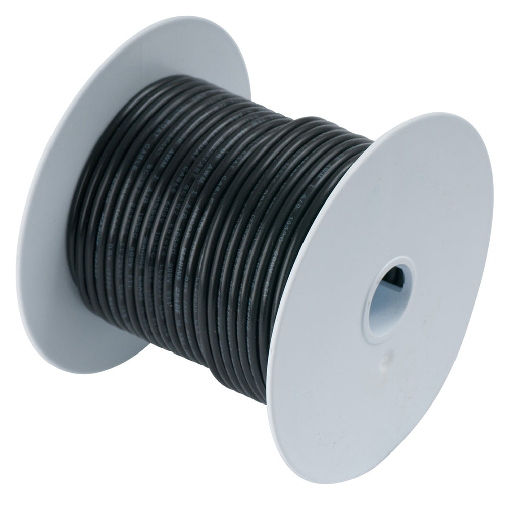 Ancor Black 10 AWG Tinned Copper Wire - 500' [108050]