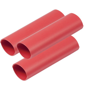 Ancor Heavy Wall Heat Shrink Tubing - 3/4" x 3" - 3-Pack - Red [326603]