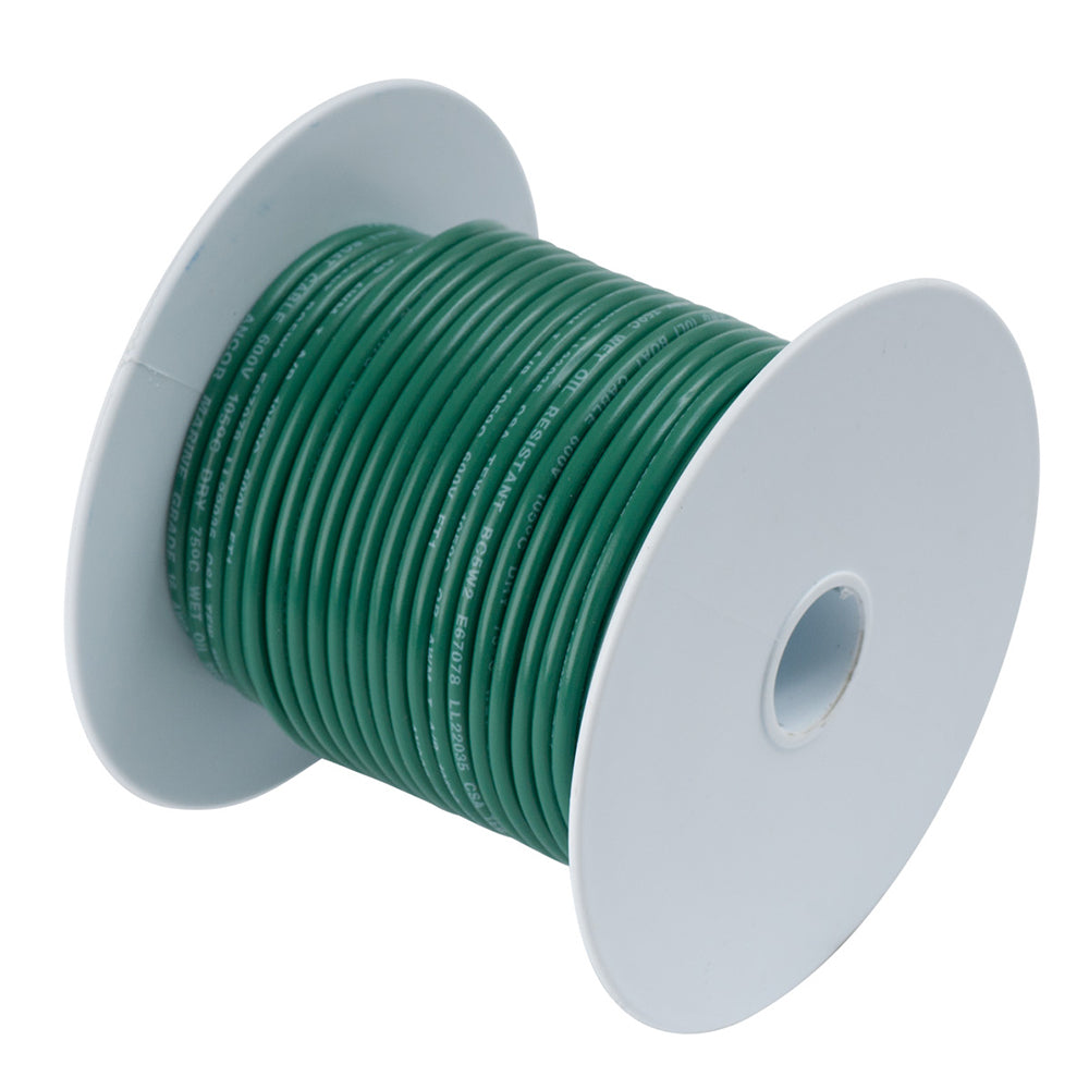 Ancor Green 6 AWG Tinned Copper Wire - 50' [112305]