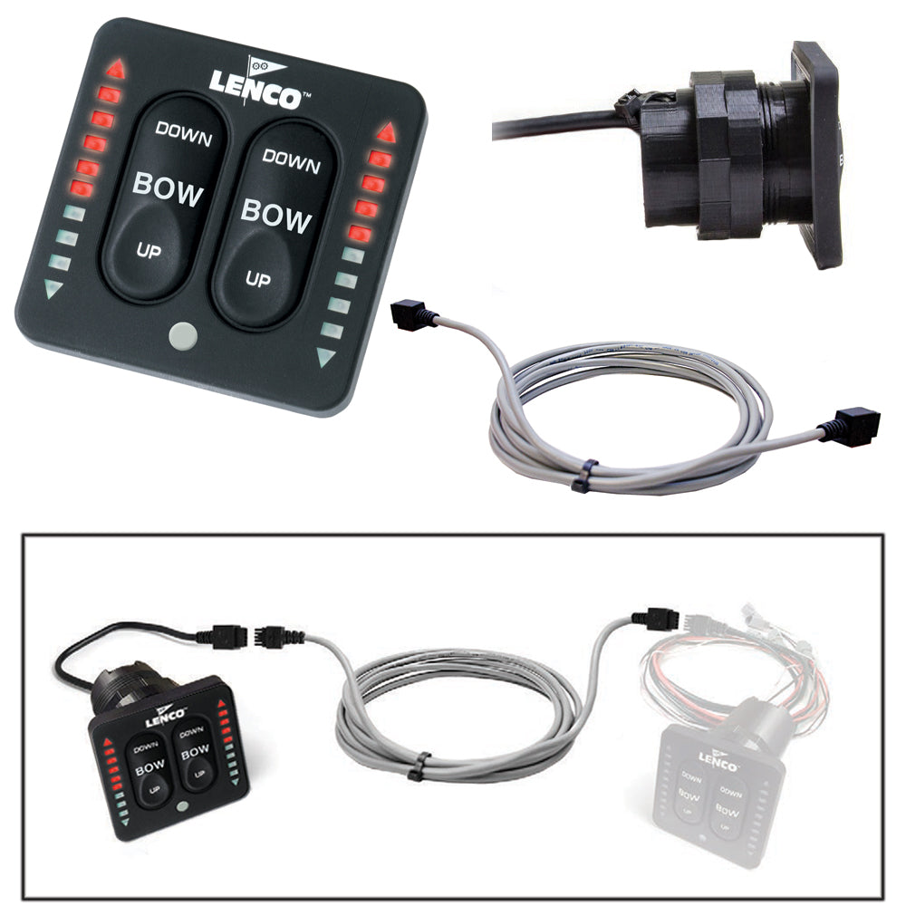 Lenco Flybridge Kit f/ LED Indicator Key Pad f/All-In-One Integrated Tactile Switch - 20' [11841-002]