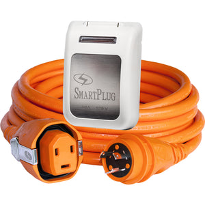 SmartPlug 30 AMP SmartPlug/Twist Type Cordset w/White Inlet Cover- 50 [C30503BM30PW]