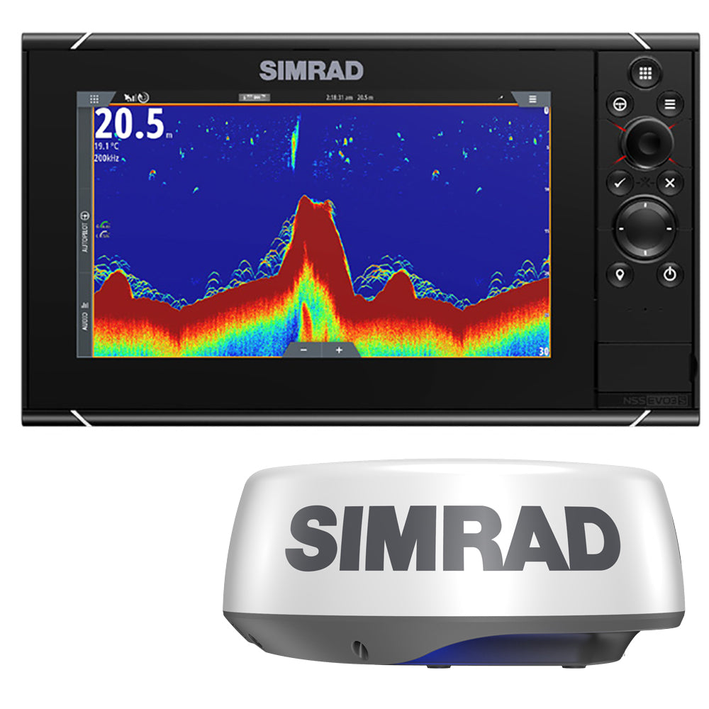Simrad NSS9 evo3S Combo Radar Bundle w/Halo20+ [000-15554-001]