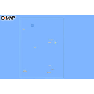 C-MAP M-NA-Y210-MS Hawaii Marshall Islands French Polynesia REVEAL Coastal Chart [M-NA-Y210-MS]