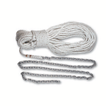 Load image into Gallery viewer, Lewmar Anchor Rode 5&#39; of 1/4&quot; G4 Chain  100&#39; of 1/2&quot; Rope w/Shackle [69000331]

